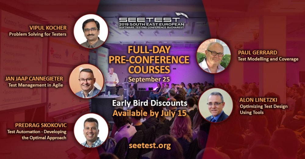 All full-day pre-conference courses at SEETEST 2019!