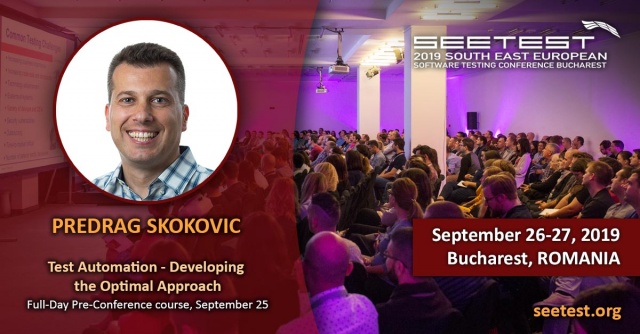 New pre-conference course with Predrag Skokovic!