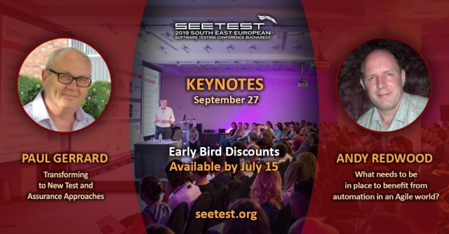 Keynotes for SEETEST 2019 have been announced!