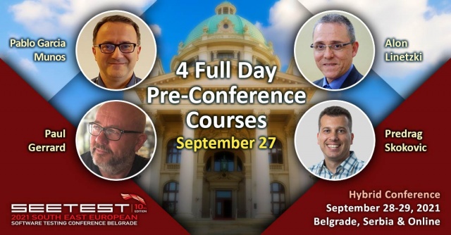 Full Day Pre-Conference Courses at SEETEST 2021!