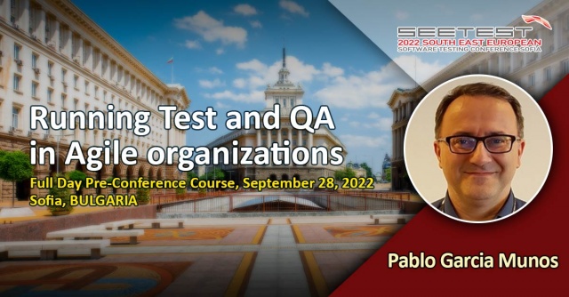 Presenting our third course - ‘Running Test and QA in Agile Organizations’ by Pablo Garcia Munos!