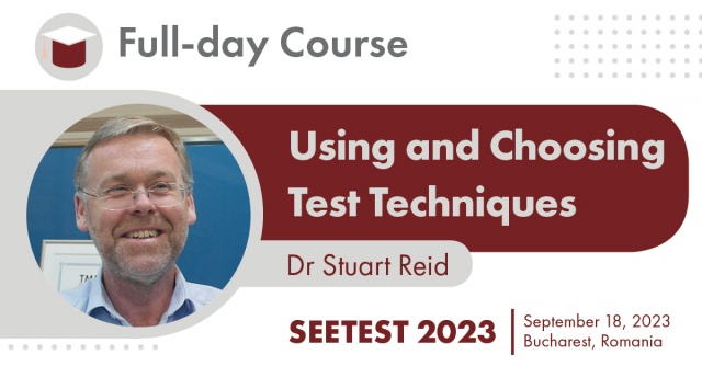 First pre-conference course trainer announced – Dr. Stuart Reid!