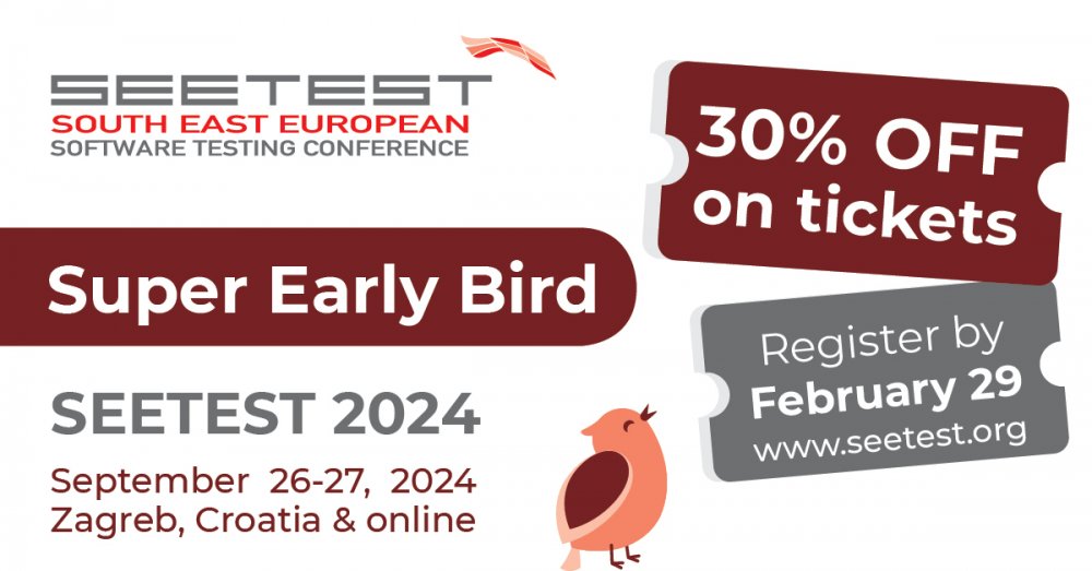 SEETEST 2024 Super Early Bird Campaign just Launched: Get 30% off tickets now!