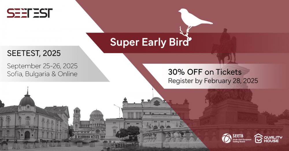 SEETEST 2025 Super Early Bird Campaign – Get 30% Off All Tickets!