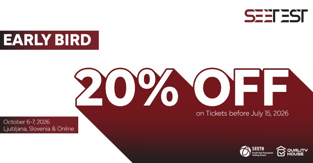 SEETEST 2026 Early Bird Discount: 20% Off All Tickets Until July 15