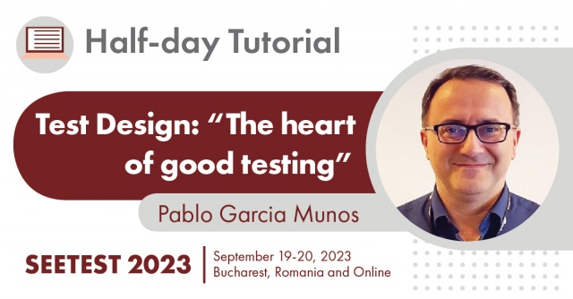Our next tutorial speaker is announced – Pablo Garcia Munos!