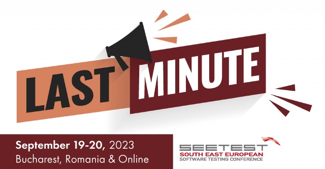 Last chance to get tickets for SEETEST 2023!